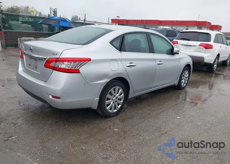 2015 Nissan Sentra Sv z USA, uszkodzony, nr VIN 3N1AB7AP1FL688589